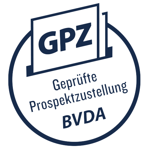 GPZ geprüfte Prospektzustellung BVDA